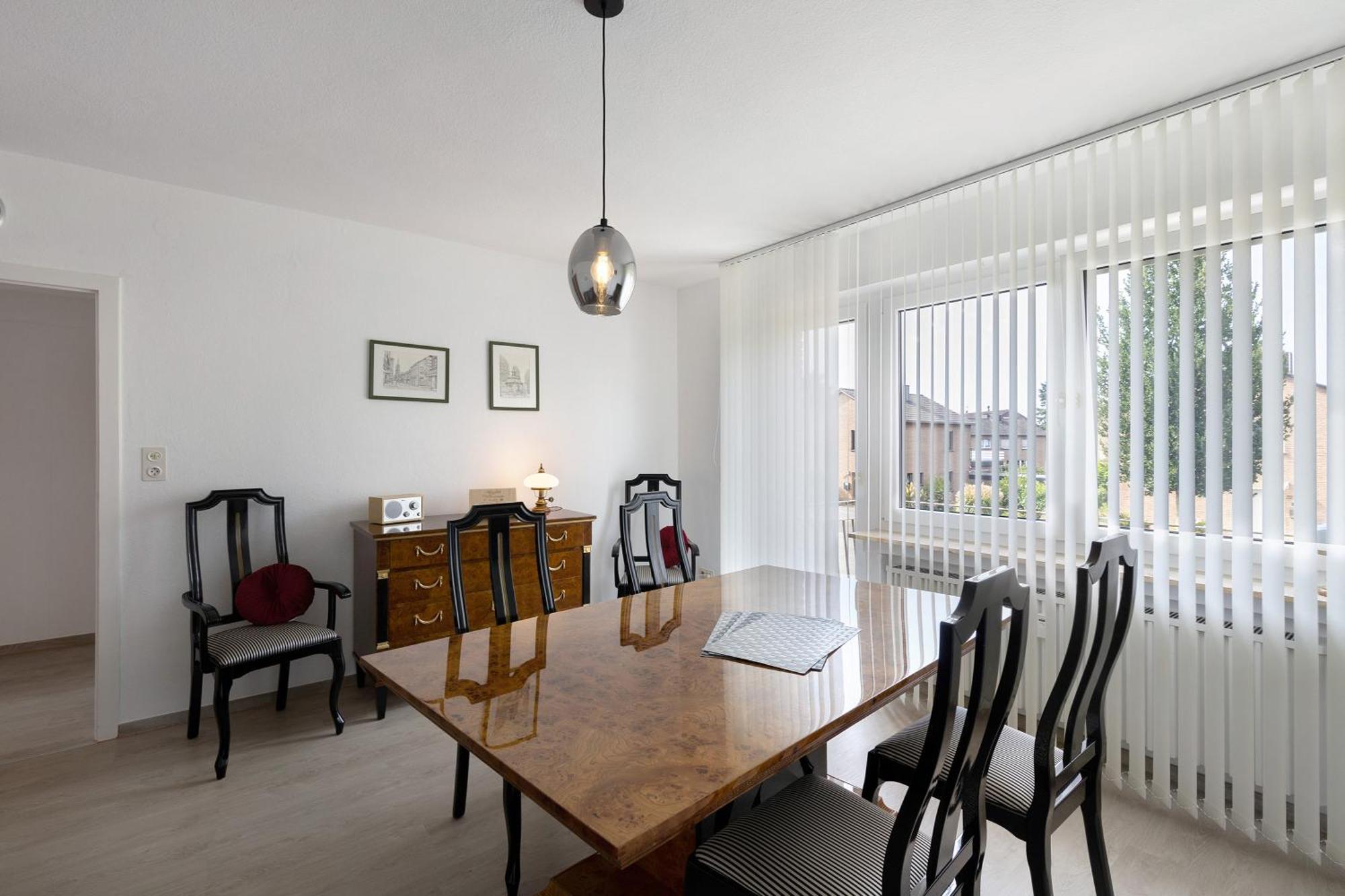 Ruhiges Appartement Am Stadtrand 케베라어 외부 사진
